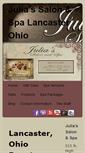 Mobile Screenshot of beauty-salon-lancaster-ohio.com