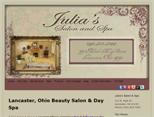 Tablet Screenshot of beauty-salon-lancaster-ohio.com